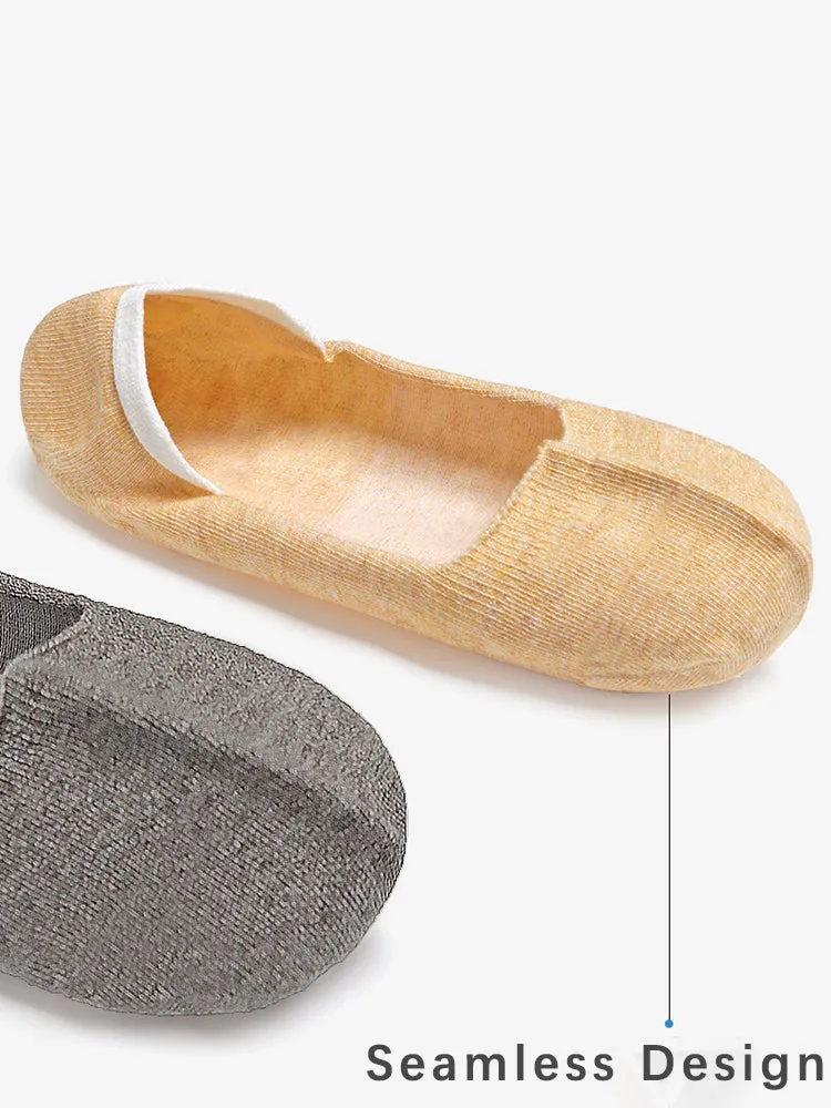 4 Pack Men's Low Cut No Show Socks