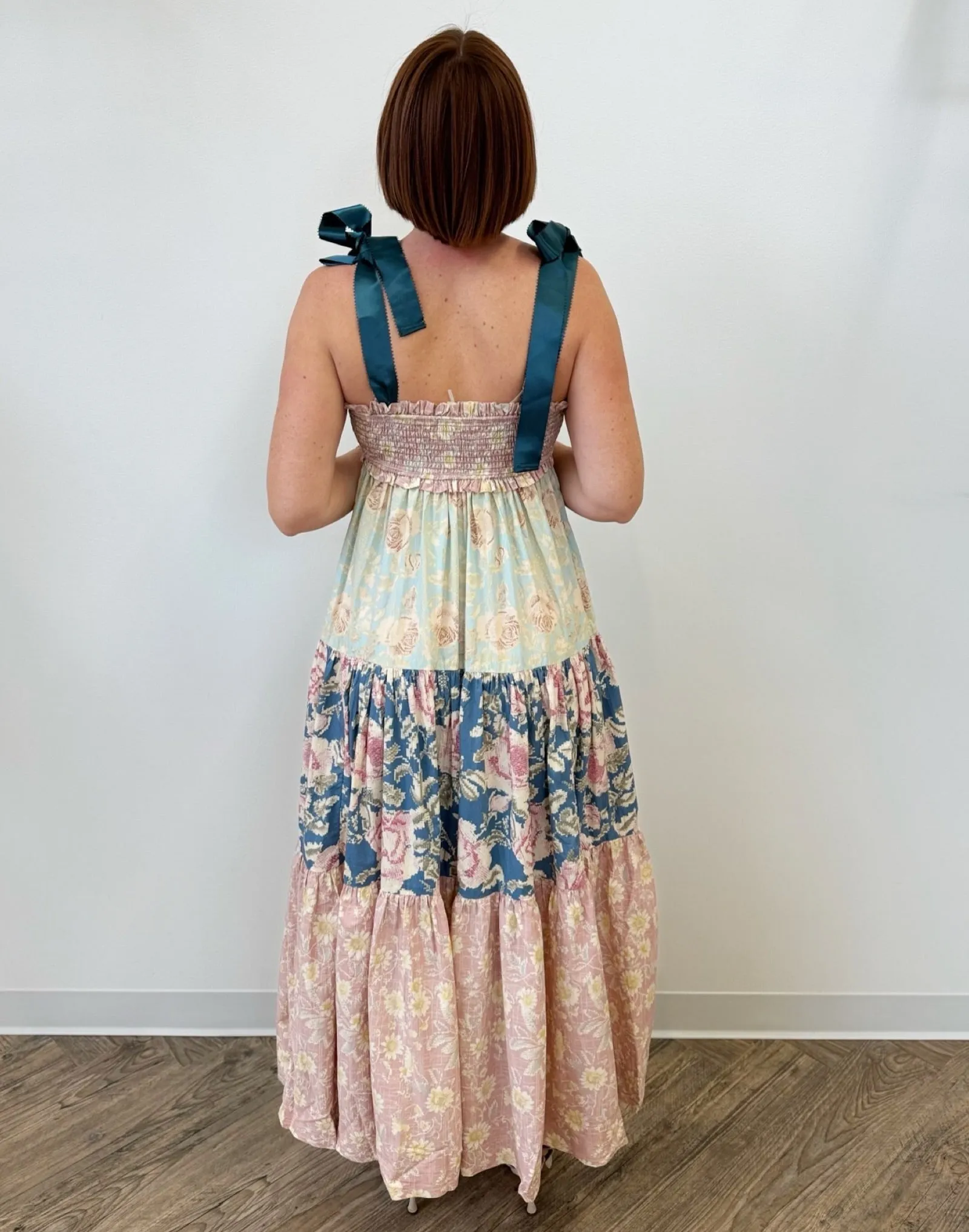 Blair Printed Tiered Maxi