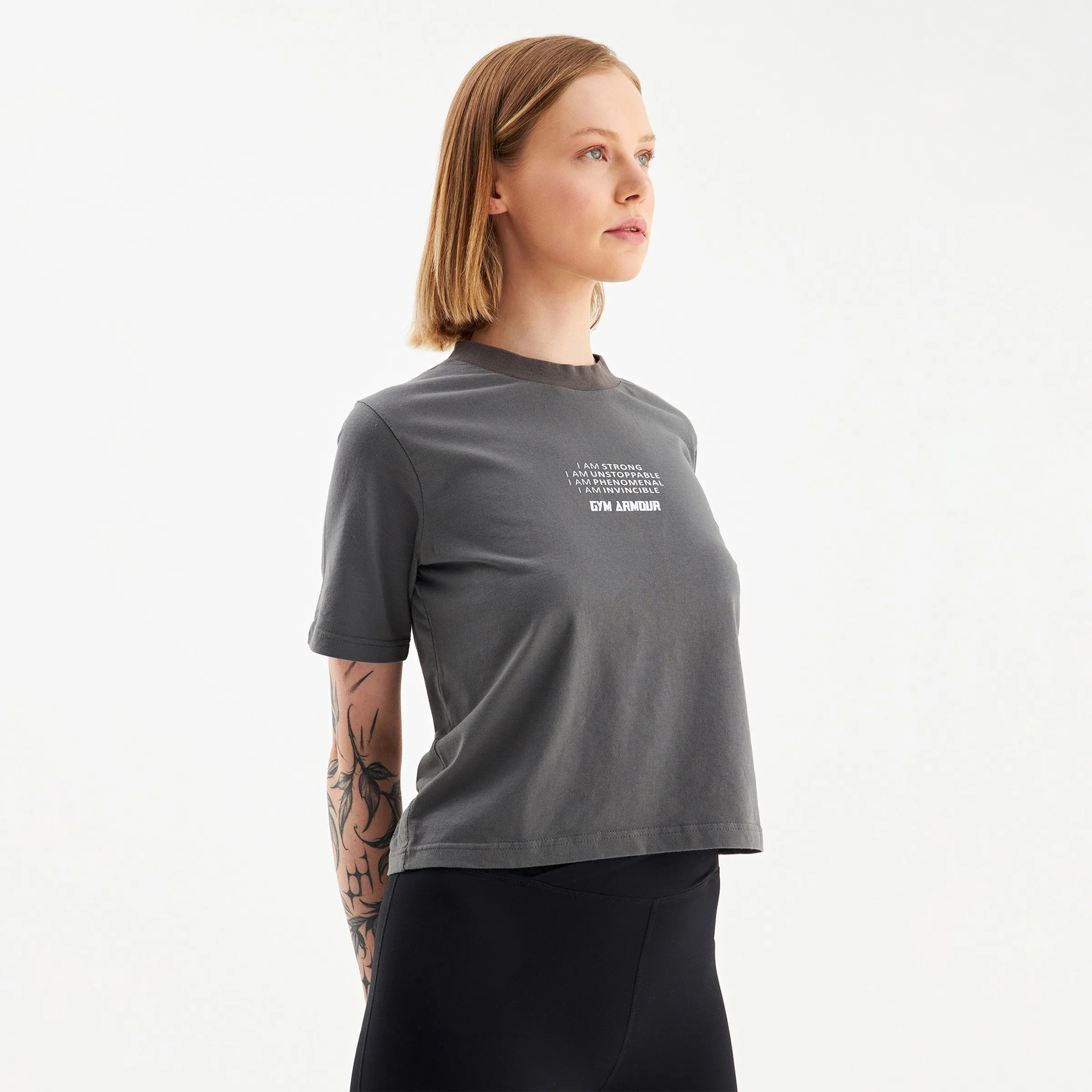 GA Unstoppable Tee (Charcoal)
