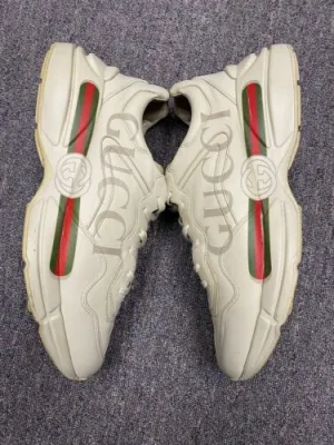 Gucci Rhyton Vintage Stripe Low Top Sneaker Men’s Size 14