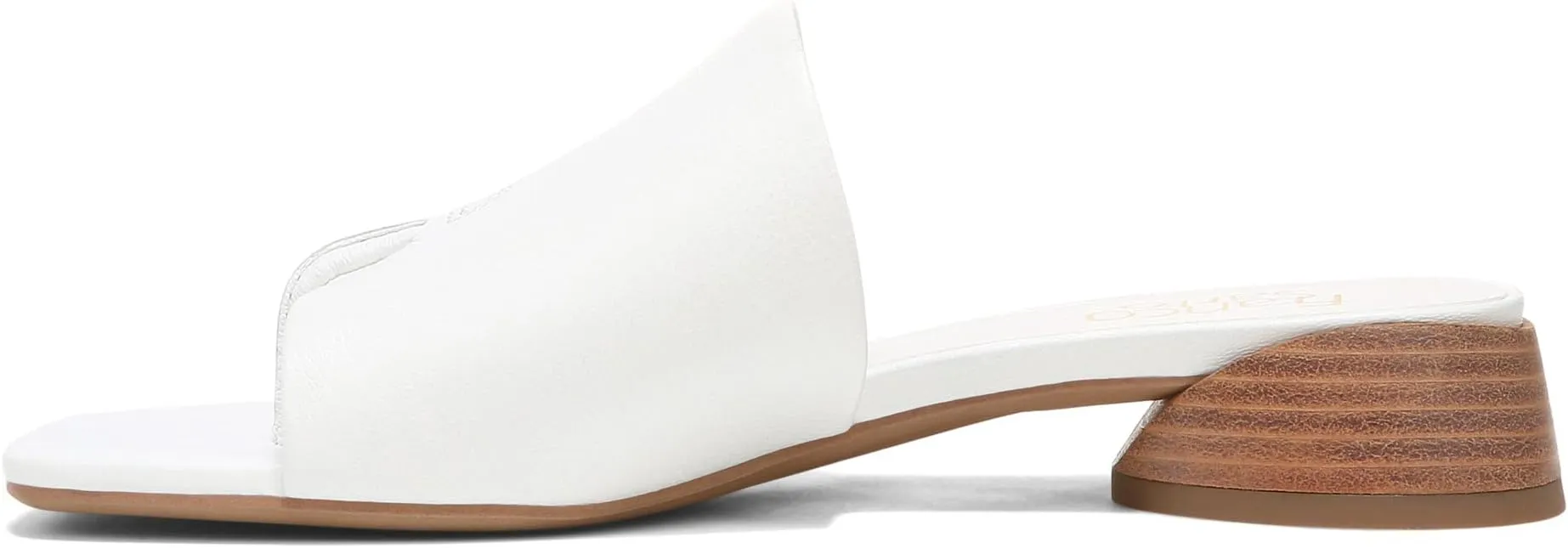 Loran Franco Sarto sandals, white leather
