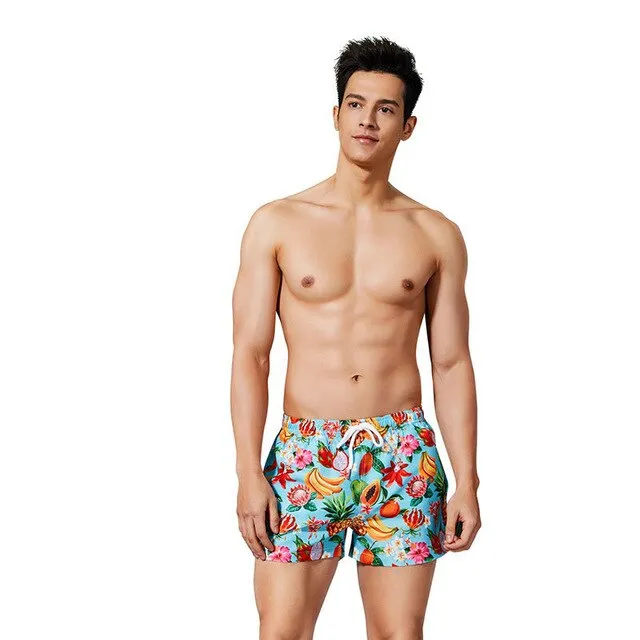 mens swim trunks swimwear Fashion Printing