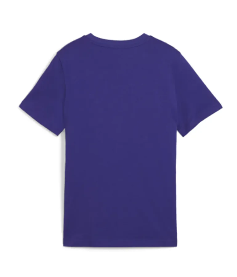 Puma Unisex ESS  Logo Lab Graphic Tee Lapis Lazuli