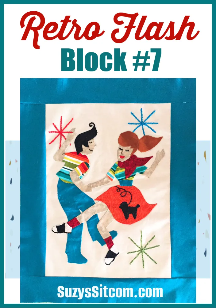 Retro Flash Block #7- Dance
