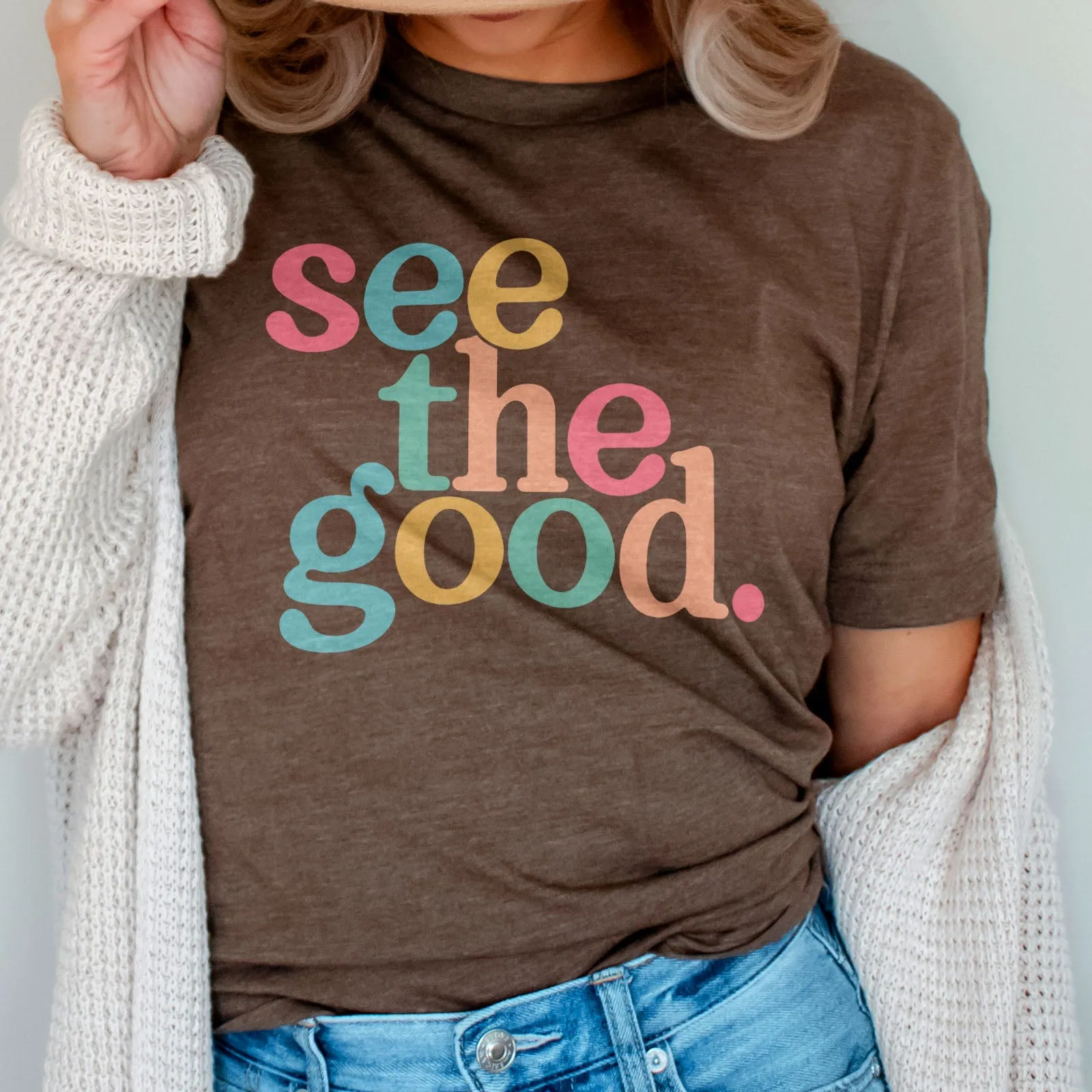 See The Good Tee Shirts For Women - Christian Shirts for Women - Religious Tee Shirts