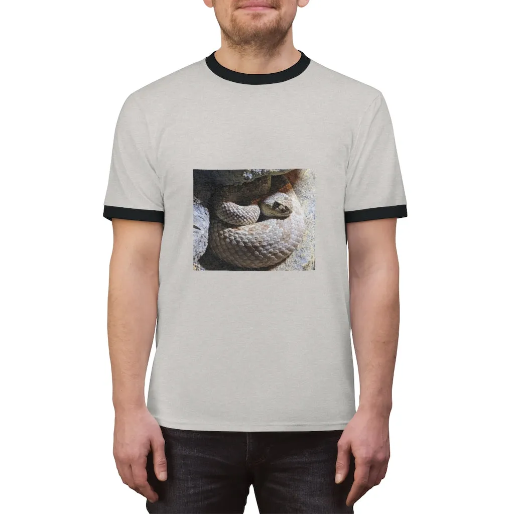 Snake Unisex Ringer Tee