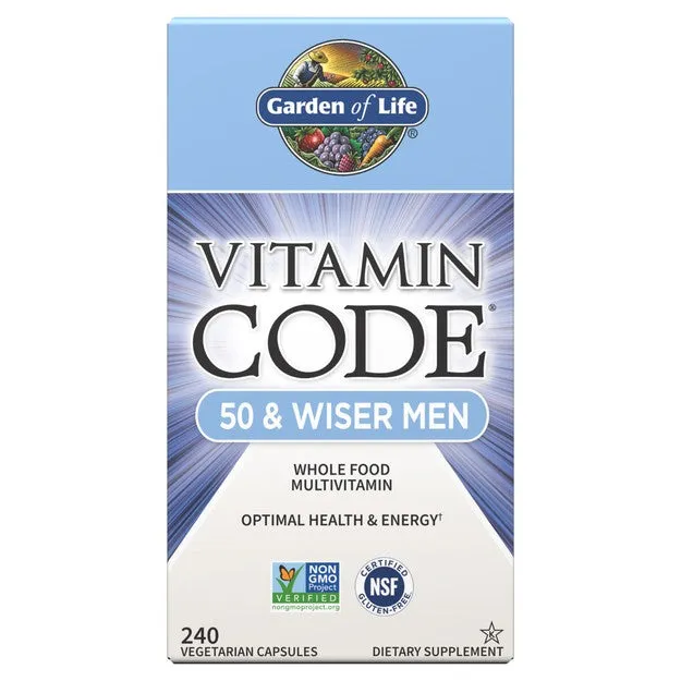 Vitamin Code 50 and Wiser Men